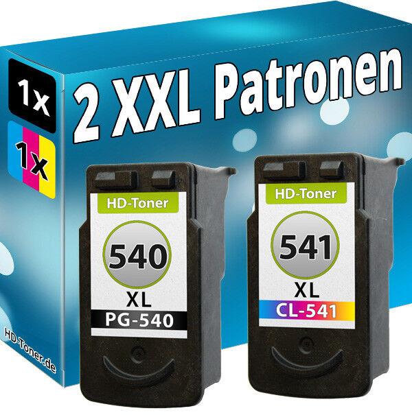 Produktbild Druckfuxx 2x XXL TINTE PATRONEN REFILL für CANON PG540 CL541 MG2150 MG3150 MG322