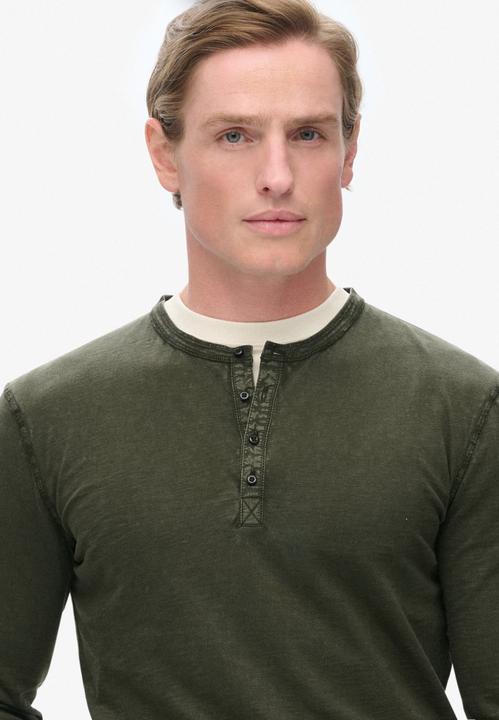 Immagine prodotto Superdry Langärmeliges Grandad-Oberteil aus Jersey (S)
