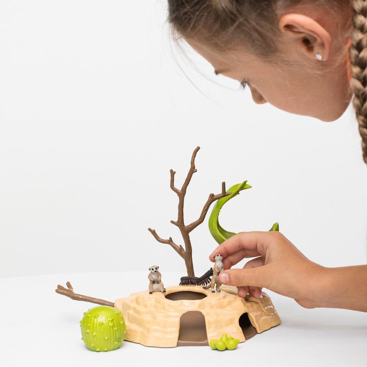Produktbild Schleich Erdmännchen-Hügel