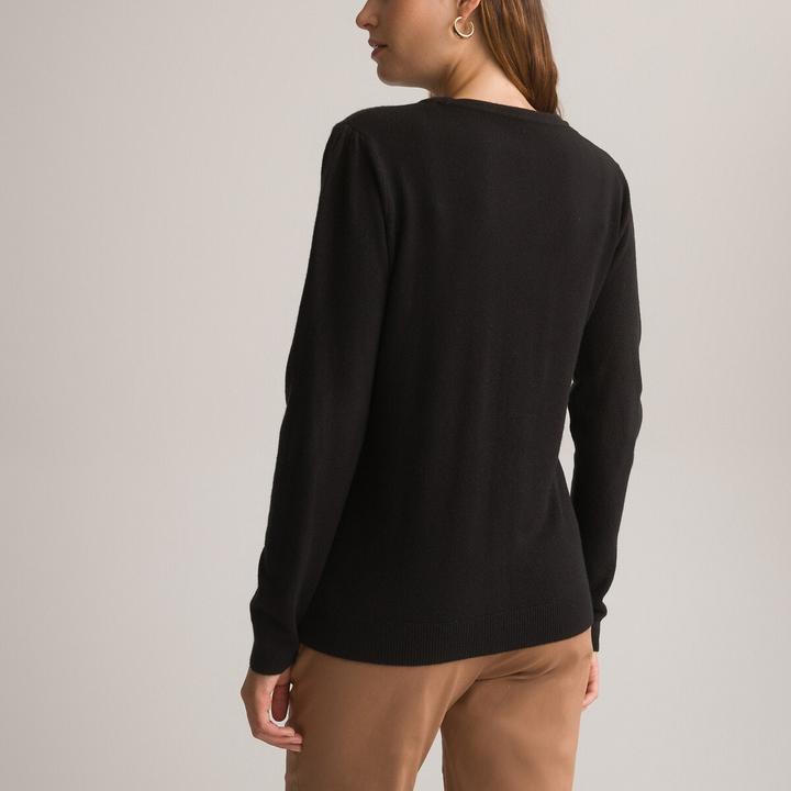 Immagine prodotto Anne Weyburn Cardigan con scollo a V e tocco di cashmere (32, 34)