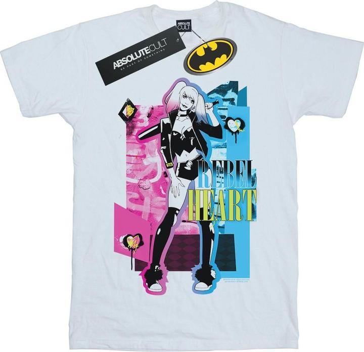 Harley Quinn Rebel Heart TShirt (M)