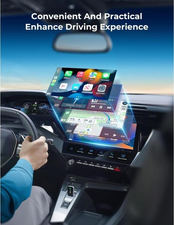 Image du produit PowerGuard 2-in-1 Wireless iOS Carplay & Android Auto Dongle