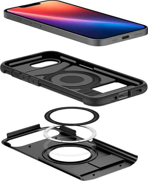 Immagine prodotto Spigen Slim Armor MagSafe iPhone 16e Case - Black (Apple iPhone 16e)