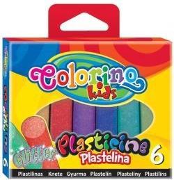 Produktbild Colorino Kids Plastelina 6 Kol. Brokat /6/