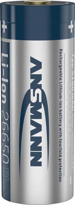 Actual product image Ansmann Type-C Rechargeable (1 pcs., 26650, 5100 mAh)