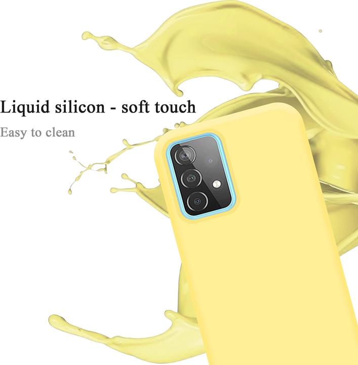 Actual product image Cadorabo TPU Liquid Silicone Case Cover (Samsung Galaxy A52)