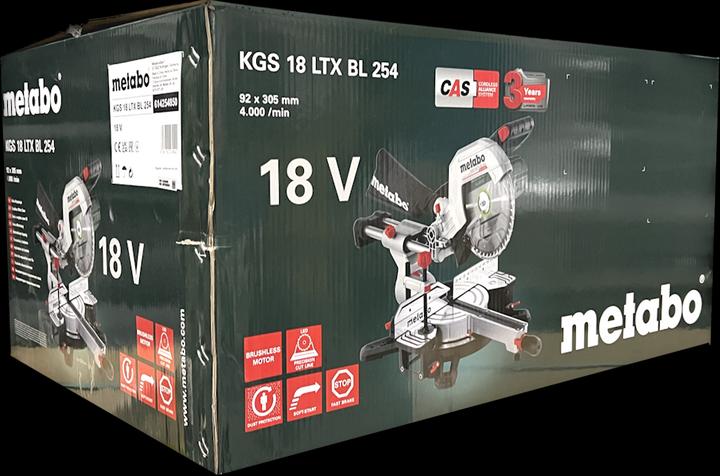 Actual product image Metabo KGS 18 LTX BL 254