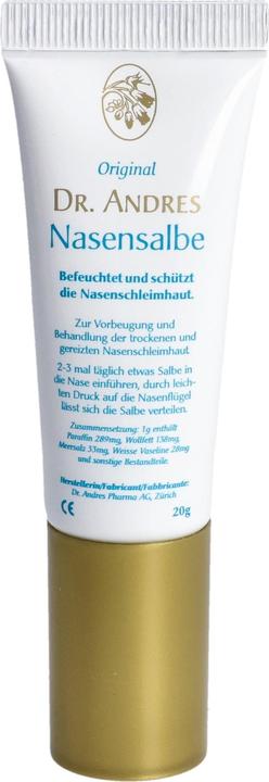 Actual product image Dr. Andres ANDRES Nasensalbe 2 Tb 20g (2 Piece)