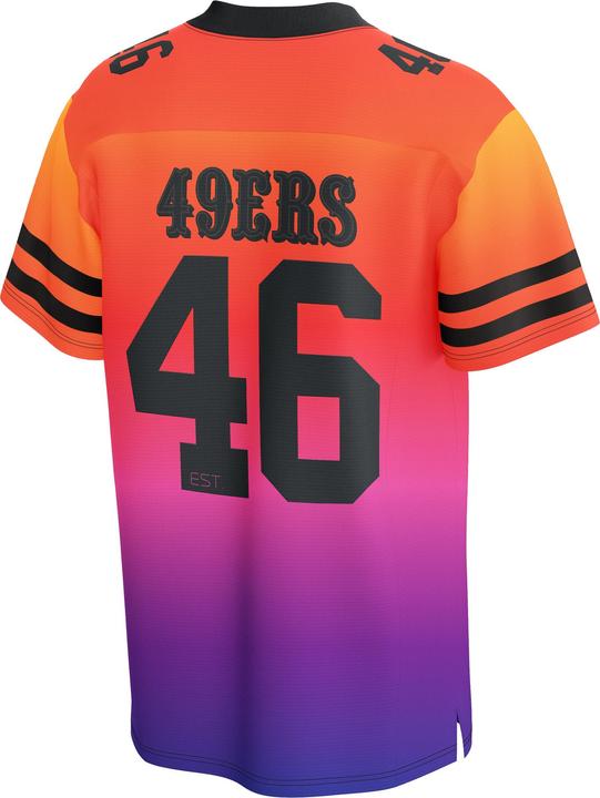 Immagine prodotto Fanatics Maglia dei tifosi dei San Francisco 49ers NFL SUNSET Mesh - M (M)