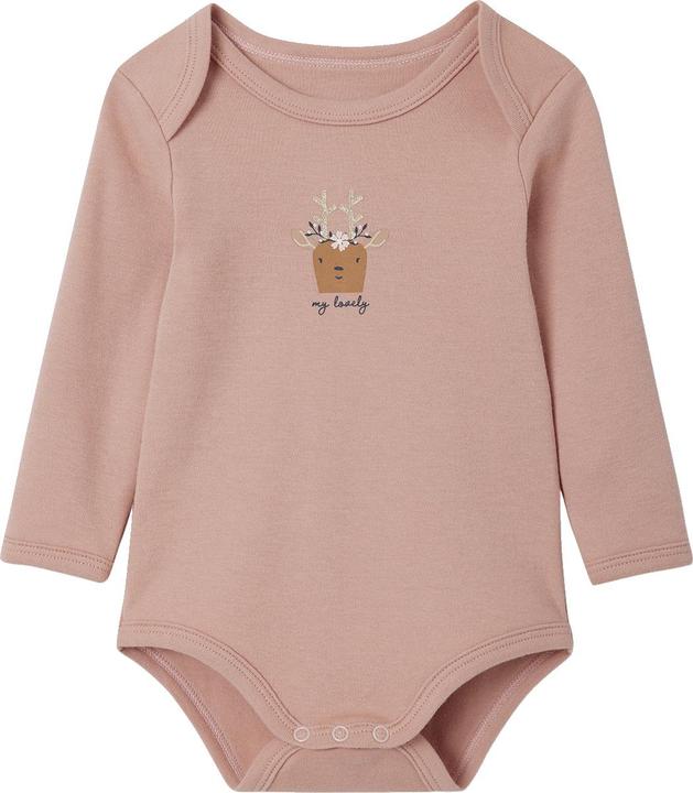 Actual product image Vertbaudet 5-pack of Oeko-Tex baby slip-on bodysuits (92, 98)