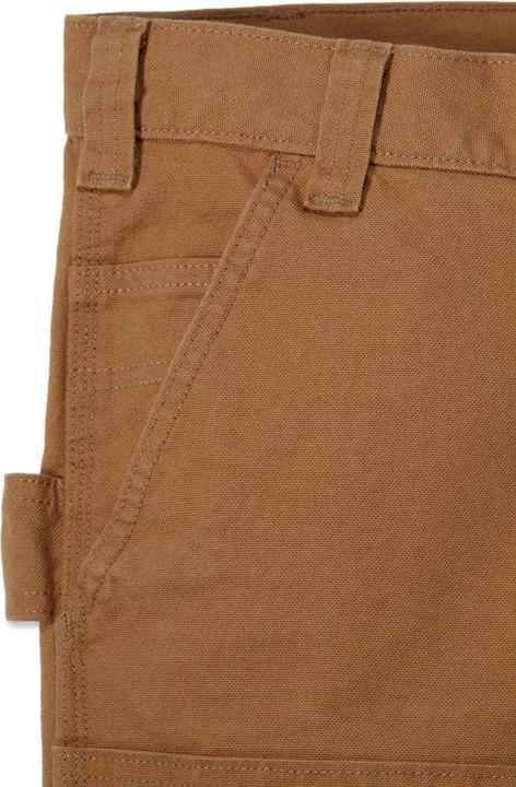 Actual product image Carhartt STRETCH DUCK DOUBLE FRONT ® BROWN Size W32/L30 (W32/L30)