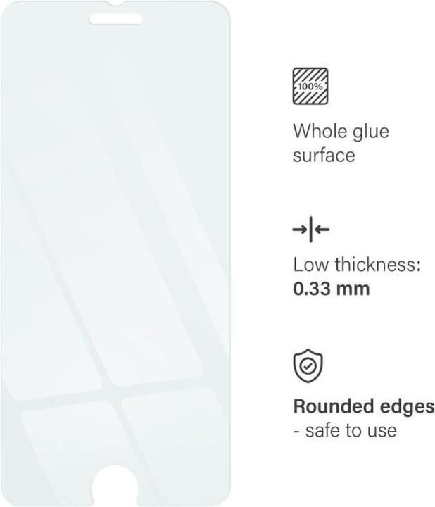 Produktbild BlueStar Tempered Glass (1 Stück, Apple iPhone 8)