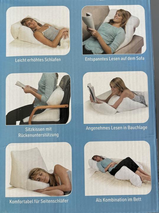 Actual product image Dreamolino Flip Pillow Twin Pack (63 x 50 cm)