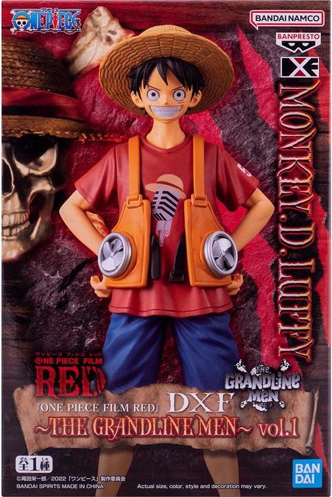 Produktbild Banpresto One Piece DXF Grandlive Men Vol.1 Luffy 16cm
