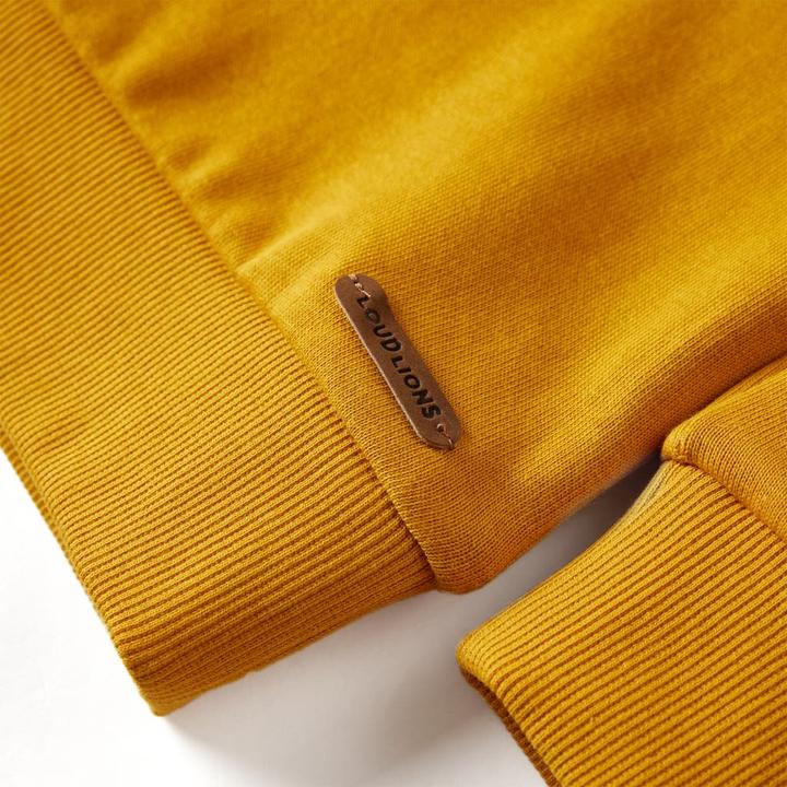Immagine prodotto VidaXL Felpa da bambino ocra 92, materiale: 100 % cotone, colore (92)