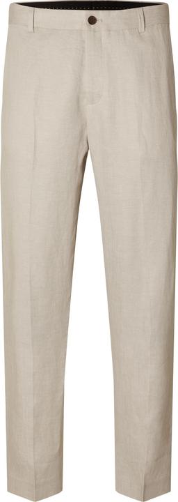 Actual product image Selected Homme Regular fit linen suit trousers (48)