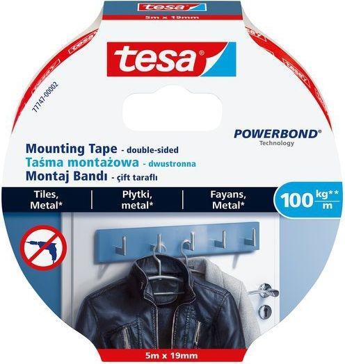 Image du produit tesa Ypač stipri dvipusė tvirtinimo juosta Powerbond Ultra Strong, 19mm x 5m (13 mm)