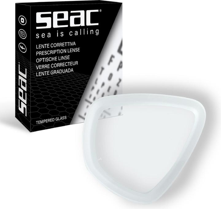 Seac Optisches Glas - Rechts- Eagle (-6, -2.5, 2.5)
