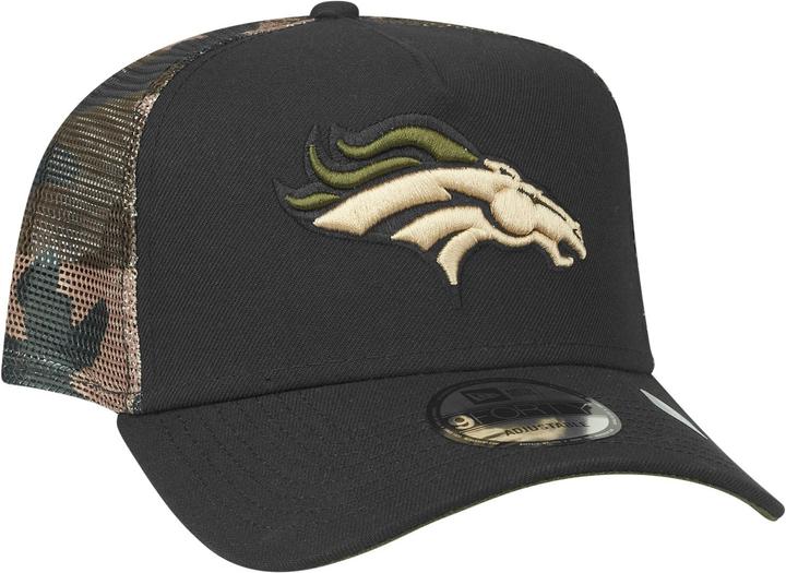 Actual product image New Era Snapback Trucker Cap - Denver Broncos wood camo (One size)