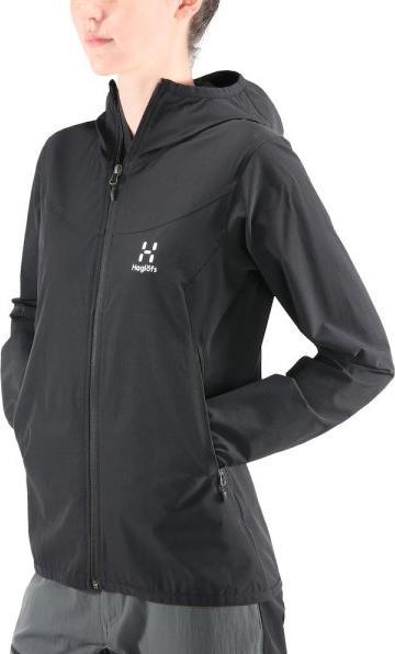 Immagine prodotto Haglöfs Natrix Softshell Hood Donna Nero Vero (M)