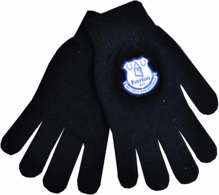 Everton FC Strickhandschuhe mit Klub Wappen (One Size)