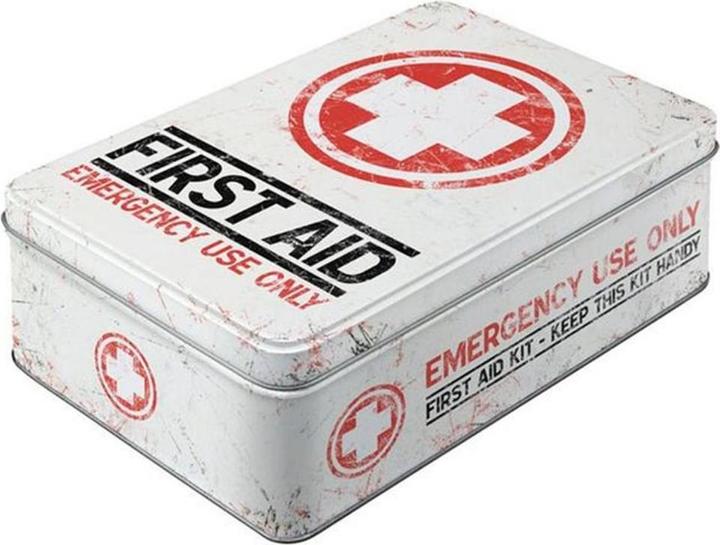 Nostalgic-Art Merchandising Medikamentenbox First Aid