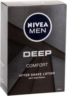 Actual product image NIVEA MEN Deep Comfort (Aftershave lotion, 100 ml)