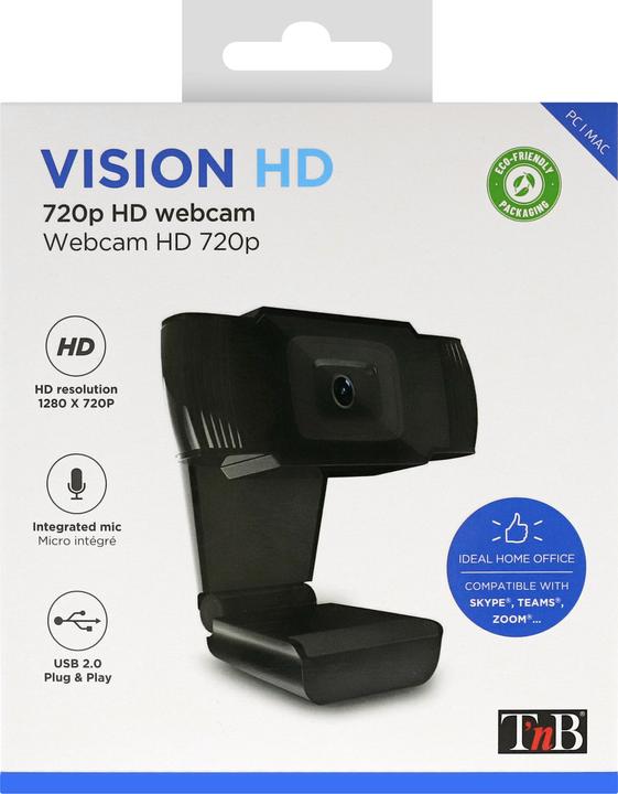 Actual product image T'nB Webcam compatible 720p (1.00 Mpx)