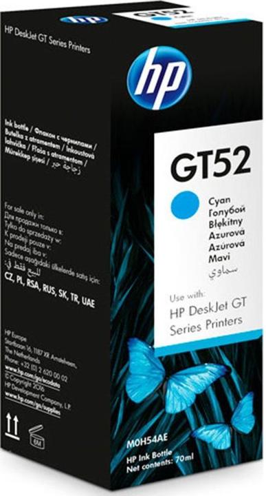 Produktbild HP Ink/GT52 Original Bottle CY (C)