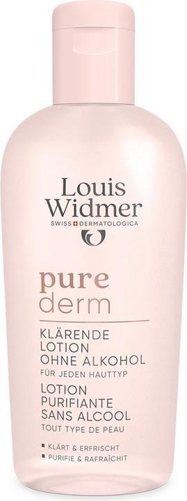 Widmer Louis Purederm klärende Lotion ohne Alkohol ohne Parfum 200 ml (Reinigungslotion, 200 ml)
