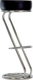 Actual product image NoName Bistro stool ZETA H830mm chrome/black