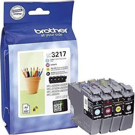 Image du produit Brother LC3217 Value Pack (M, C, Y, CF)