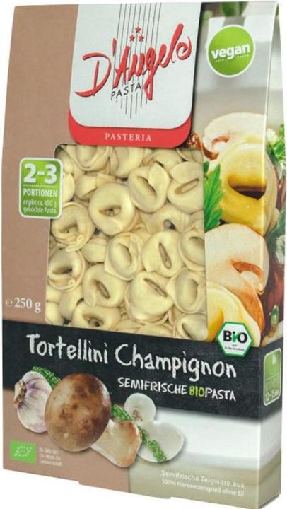 Image du produit D'Angelo Pasta Tortellini aux champignons bio (250 g)