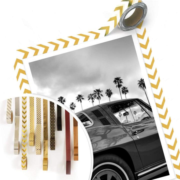 Actual product image Trenddeko classic California car (120 x 150 cm)