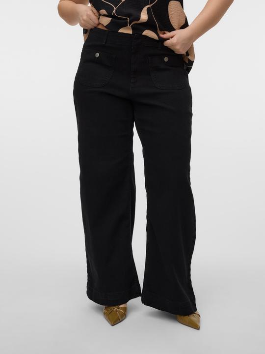 Produktbild Vero Moda VMCKAYLA Hohe Taille Weiter Beinschnitt Jeans Weit geschnitten (48)