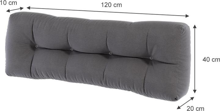 Produktbild Vicco Palettenkissen Flocken