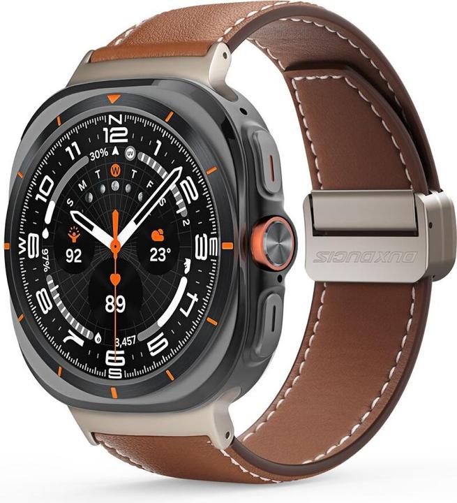 Actual product image Dux Ducis YA Series genuine leather strap (47 mm, Genuine leather)