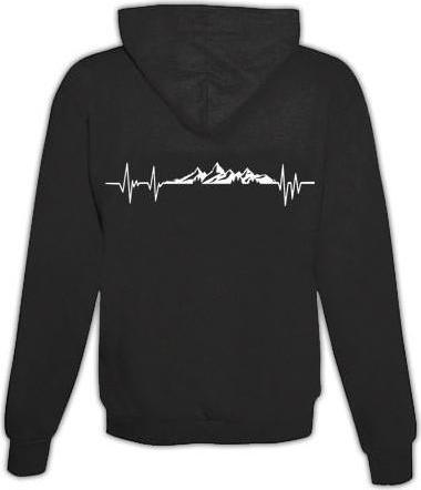 Immagine prodotto Schwesternuhr Felpa con cappuccio Mountain Unisex (S)