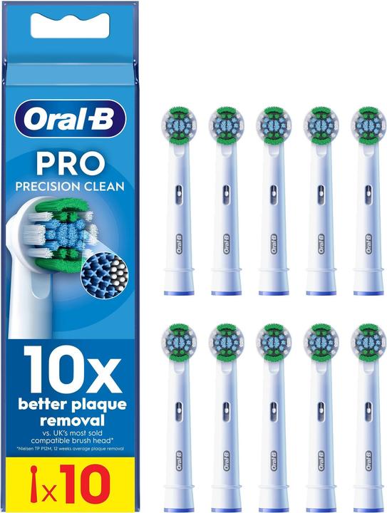 Produktbild Braun Oralb Opzetborstel Precision Clean 10st (10 x)