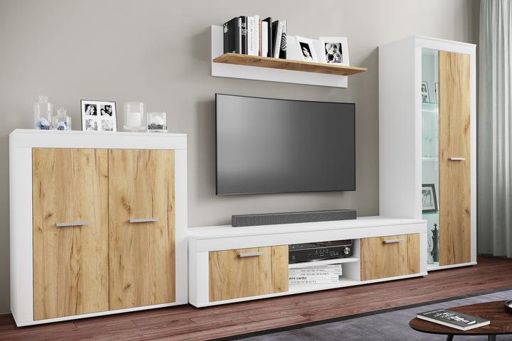 Produktbild VCM Holz TV Lowboard Möbel Fernseh Usilo XL (160 x 45 x 37 cm)