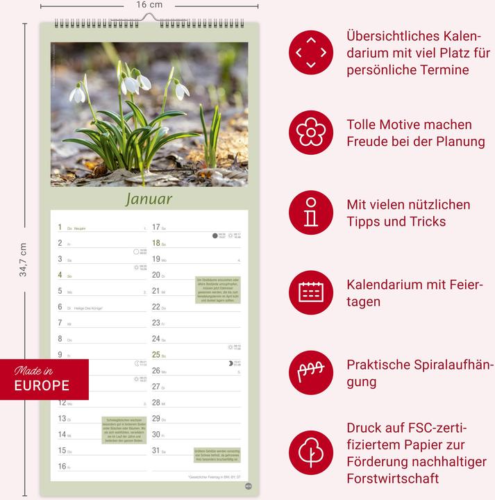 Produktbild Gartenplaner 2026 (Harter Einband, Deutsch)