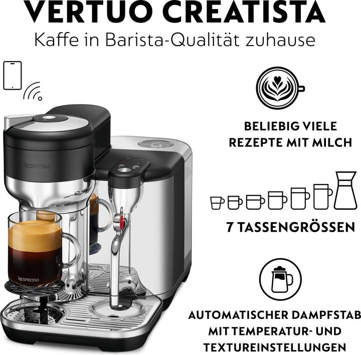 Productafbeelding Sage Nespresso Vertuo Creatista (NESPRESSO Vertuo)