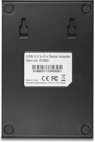 Actual product image Delock 61860 USB 2.0 to 8 x Serial Adapter (1 m)