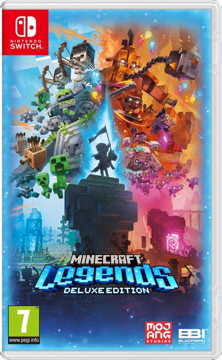 Mojang Minecraft Legends (Édition Deluxe) - Nintendo Switch - Stratégie en temps réel - PEGI 7 (Switch, Switch Lite, Switch OLED, EN)