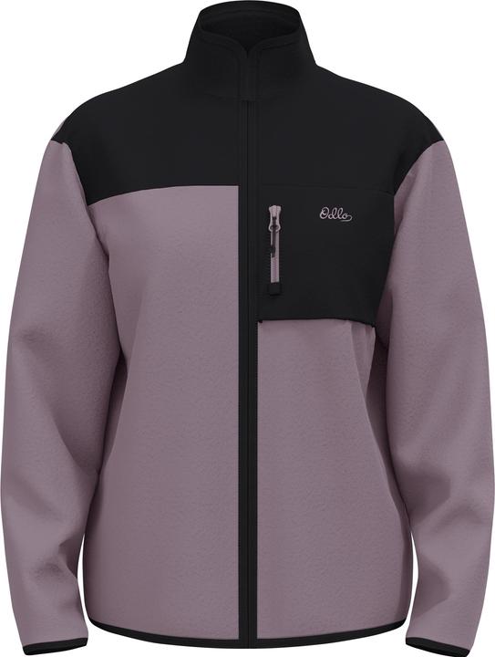 Odlo Mid layer full zip ESSENTIAL HIGH PILE BLOCKED