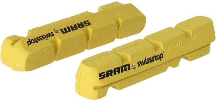 Sram Road CX brake pads for carbon rims 2 pieces (SRAM, Rubber)