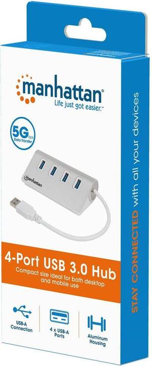 Produktbild Manhattan 163767 4x USB 3.0 (USB-A, 4 Ports)