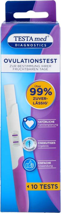 Produktbild TESTAmed Ovulationstest, 10 St TES
