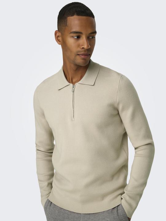Immagine prodotto Only & Sons Onscooper Reg Ls 12 Half Zip Polo (XL)