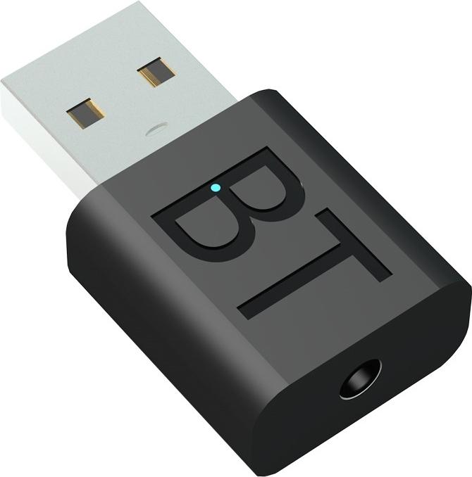 Produktbild PhoneLook Bluetooth 5.0 USB-A Sender-Empfänger Drahtlos mit 3,5mm Klinkenstecker für PC und Auto (Sender & Empfänger)